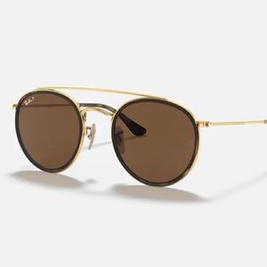 Ray-ban Round Double Bridge Sunglasses